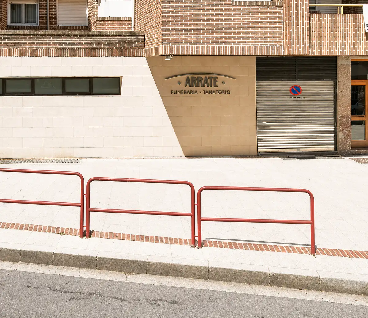 Fachada del Tanatorio Arrate de Berriz