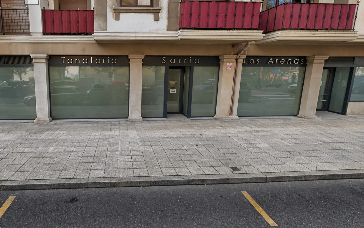 Fachada del Tanatorio Las Arenas de Getxo