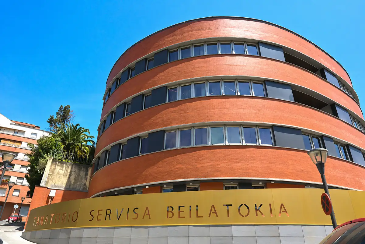 Fachada del Tanatorio Servisa de Bilbao
